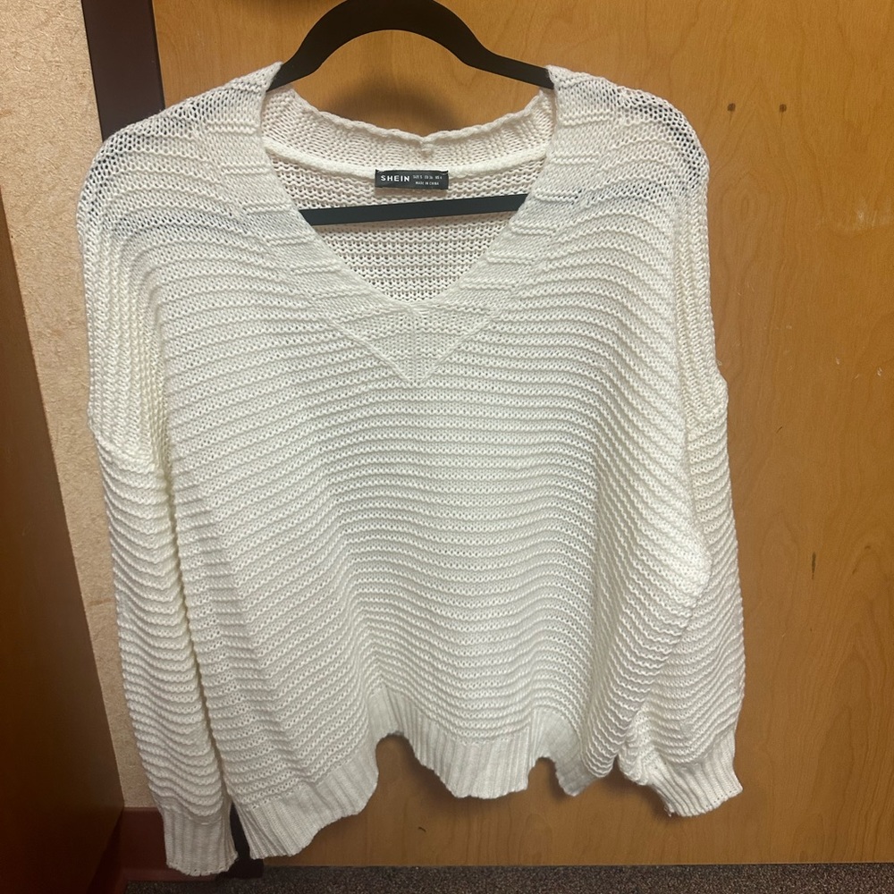 White sweater